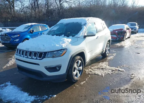 2018 Jeep Compass Latitude Fwd from USA, damaged, VIN 3C4NJCBB8JT495054